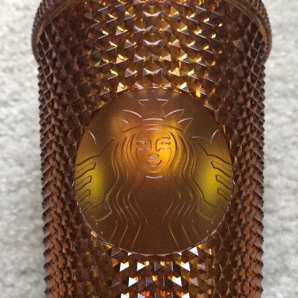 Starbucks Limited Edition Studded Orange Tumbler 2021 - Picture 2 of 4